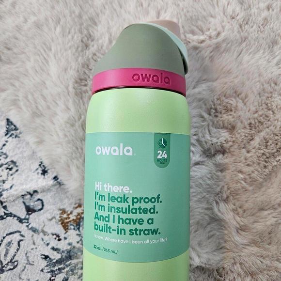 Owala Lime Light Base with Alpine Sport Lid 32 oz Water Bottle - Picture 3 of 6